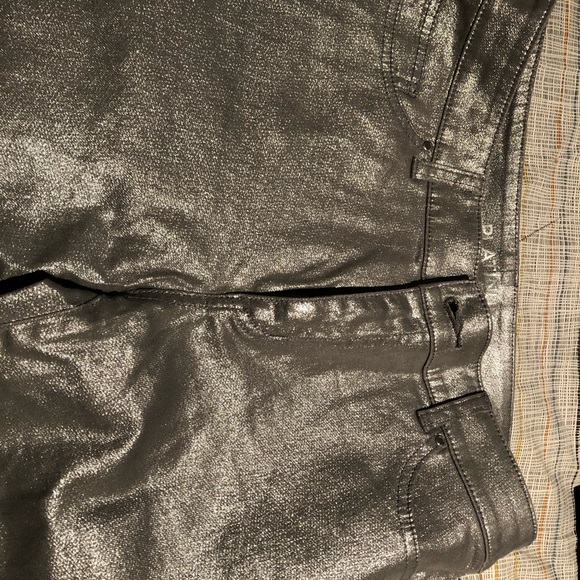 Chico’s metallic pants - Picture 2 of 3